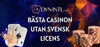 Utforska online casino utan svensk licens - Frihet i spel